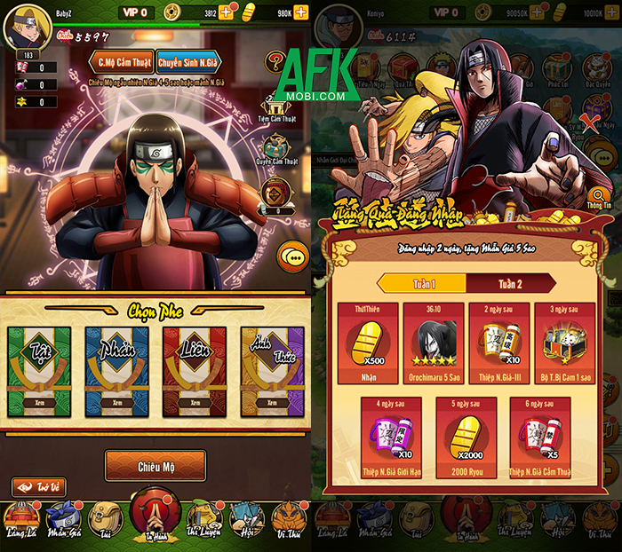 Hành trình của Ninja có hệ thống nhân vật đa dạng và quen thuộc khiến các fan Naruto mê mẩn 4