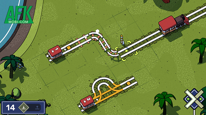 Trải nghiệm Railbound: Game giải đố 