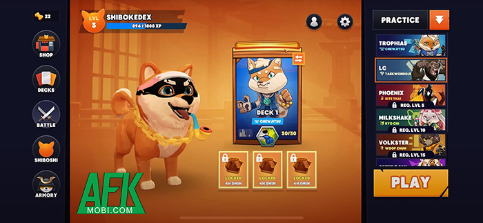 Lạc vào thế giới chó mèo đáng yêu trong tựa game thẻ bài Shiba Eternity 2