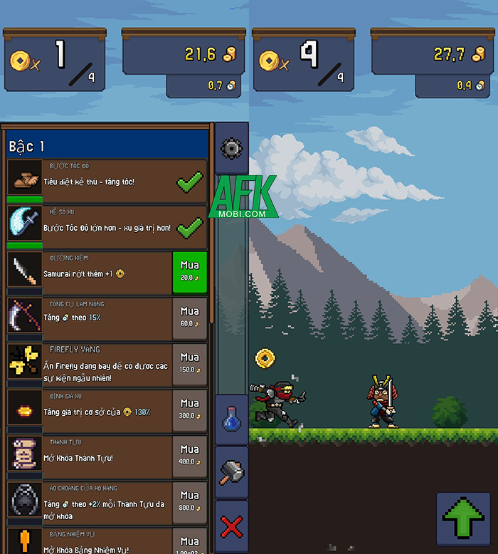 Tap Ninja game hành động nhập vai ninja với lối chơi 
