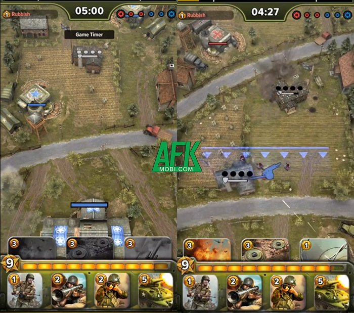 SIEGE: World War II game chiến thuật màn hình dọc cực hay lấy bối cảnh Đệ Nhị Thế Chiến 2