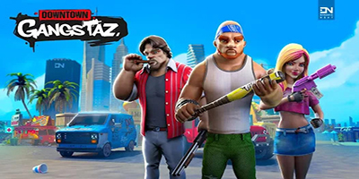 Trở thành trùm xã hội đen trong tựa game Downtown Gangstaz: Online War