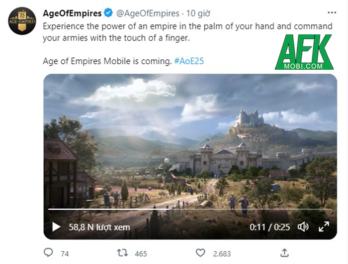 Age of Empires Mobile - Đế Chế phiên bản di động tiết lộ những hình ảnh đầu tiên 1