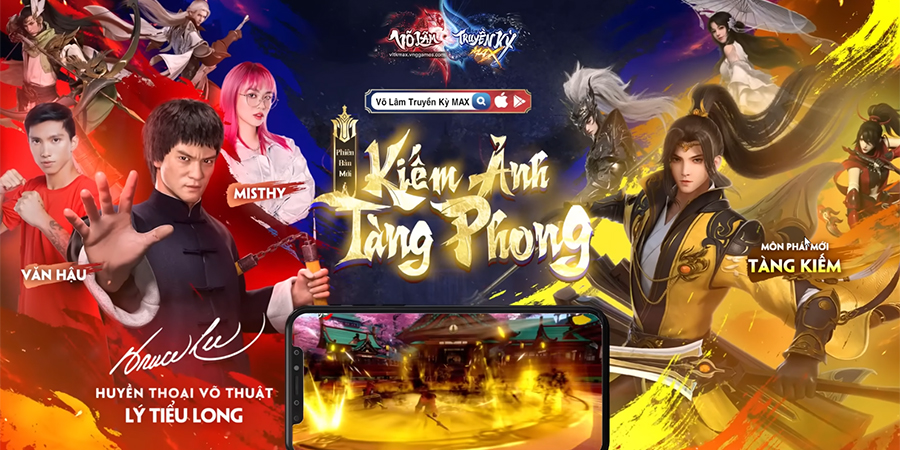 (VI) Võ Lâm Truyền Kỳ MAX tung bản update đầu tiên MAX hot mang tên Kiếm Ảnh Tàng Phong