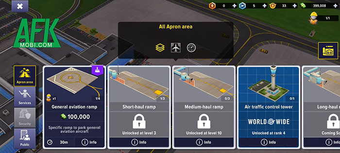 Airport Simulator: First Class tựa game chiến thuật mô phỏng lấy chủ đề xây dựng Afkmobi-AIRPORTSIMULATOR-2