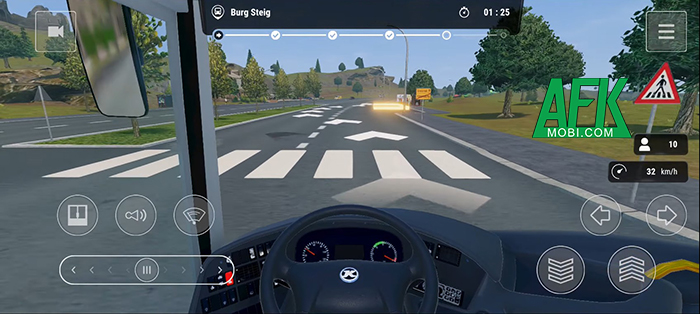 Một ngày làm tài xế lái xe buýt trong tựa game mô phỏng Bus Simulator City Ride 3