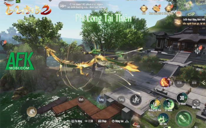 Thiên Long Bát Bộ 2 VNG cho game thủ thoải mái “choảng nhau” trên không 5