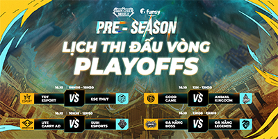 Tâm điểm vòng Playoffs Pre-season Zaka’r League A Loạn Chiến Mobile: Tấm vé vào Vòng Chung kết sẽ gọi tên ai?