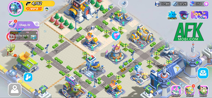 Pop Town: Plant Crisis tựa game chiến thuật kết hợp với xây dựng Afkmobi-poptown-2