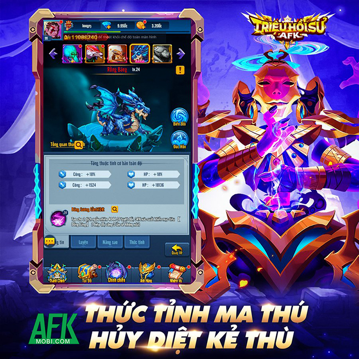 Triệu Hồi Sư AFK game thẻ tướng thế hệ mới sắp cập bến làng game Việt 2