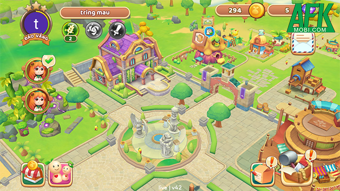 Trải nghiệm Thị Trấn Củ Cải ZingPlay: Game nông trại dễ thương dành cho các 