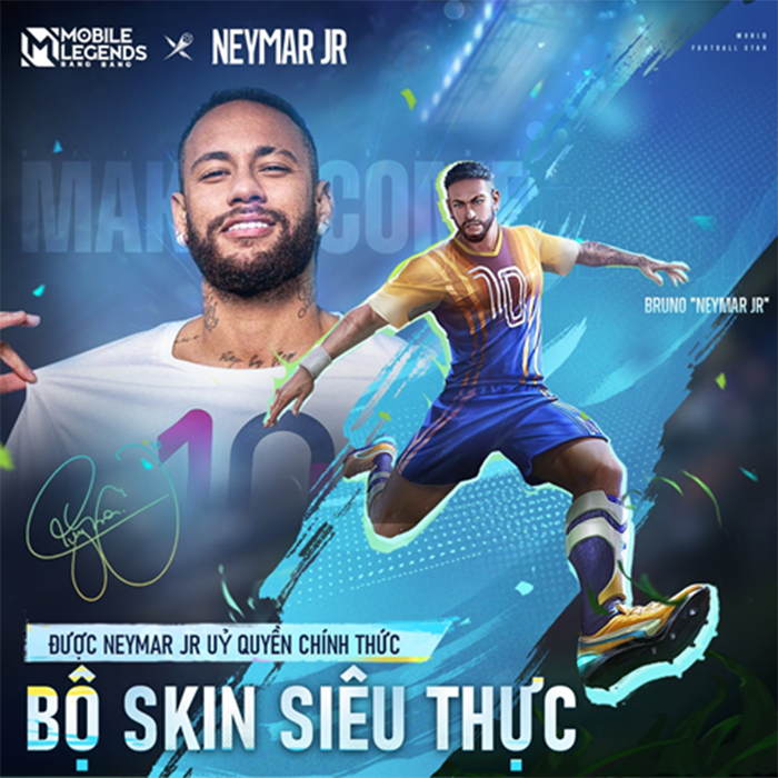 MLBB x Neymar Jr: Bộ skin mới toanh chào World Cup Qatar 2022 1