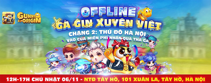 Tuyển thủ thi đấu giao hữu quốc tế tại offline Gunny Origin 4