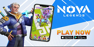 Nova Legends game idle thẻ tướng phong cách cyberpunk đến từ nhà sản xuất RAID: Shadow Legends