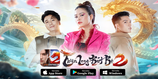 Karik, Anh Tú và Hoàng Thùy Linh “kề vai sát cánh” trong TVC Thiên Long Bát Bộ 2 VNG