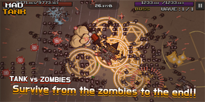 Mad Tank game “bắn tăng điên” cho người chơi tha hồ nghiền nát zombie