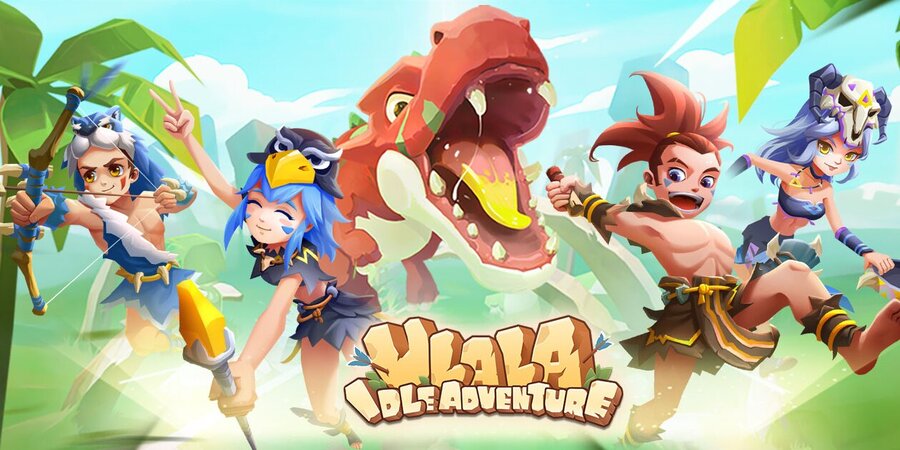 Ulala: Idle Adventure cho game thủ phiêu lưu trong thế giới tiền sử đầy màu sắc và siêu vui nhộn