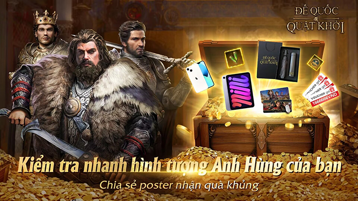 Hot tiktoker Đào Lê Phương Hoa đồng hành cùng game thủ gây dựng đế chế trong Đế Quốc Quật Khởi 2