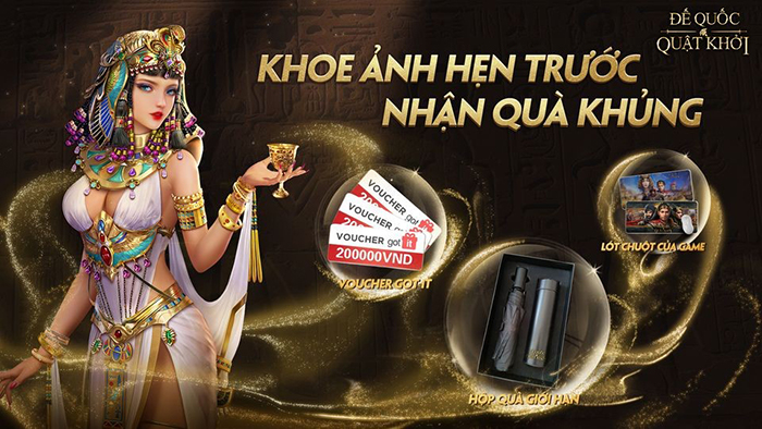 Hot tiktoker Đào Lê Phương Hoa đồng hành cùng game thủ gây dựng đế chế trong Đế Quốc Quật Khởi 3