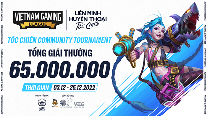 Mở đăng ký giải Tốc Chiến Community Tournament tại Vietnam Gaming League 3