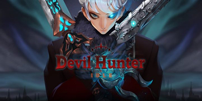 Trở thành thợ săn quỷ và càng quét địa ngục trong Devil Hunter Idle