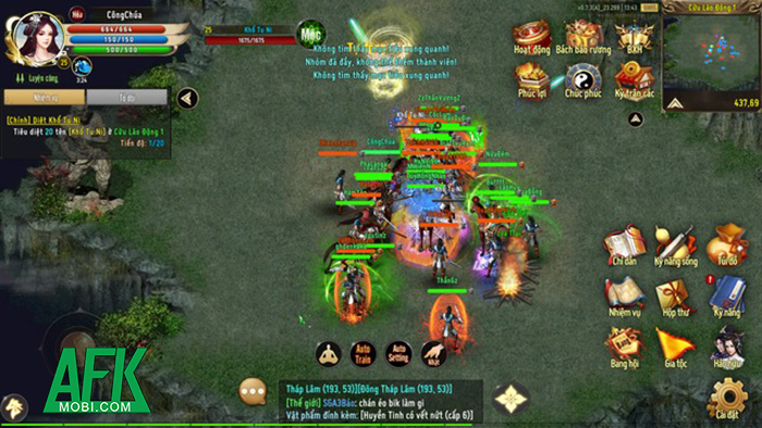 Kiếm Vương 1 - ADNX Mobile vẫn tấp nập người chơi dù đối thủ Kiếm Thế Origin - VNG đã lộ diện 2