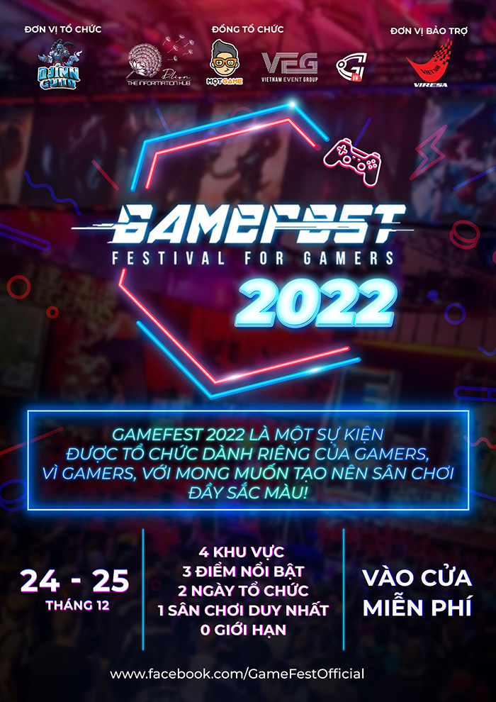 AFKMobi trở thành đơn vị bảo trợ thông tin cho ngày hội Gamefest 2022 sắp diễn ra 0
