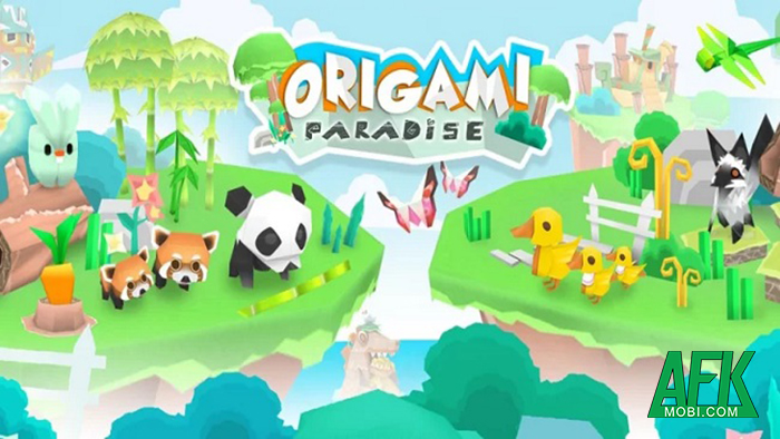 Lạc vào hòn đảo giấy gấp dễ thương đầy màu sắc cùng Origami Paradise 0