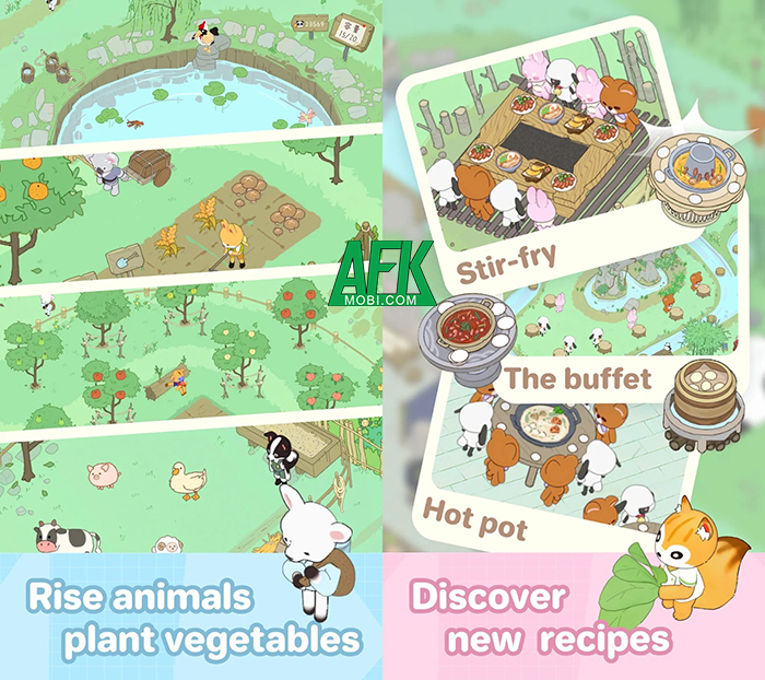 Quản lý và phát triển nhà hàng rộng lớn của bạn tại thế giới động vật trong Panda Noodle 3