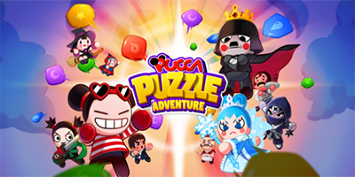 Pucca Puzzle Adventure game giải đố xếp kim cương match 3 lấy chủ đề từ loạt phim hoạt hình Pucca