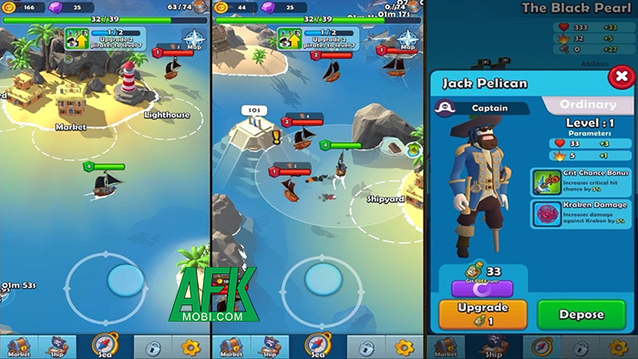 Pirate Raid - Caribbean Battle mang đến trải nghiệm game io thuyền chiến vô cùng dễ chơi dễ nghiện 2