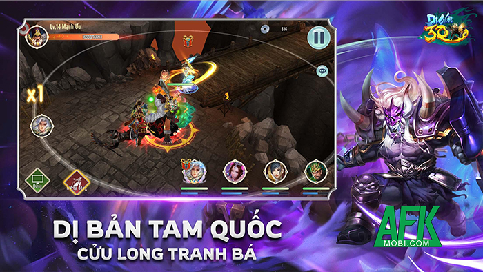 Dị Giới 3Q game nhập vai hành động Tam Quốc được NPH Gzone đem đến tay game thủ Việt 1