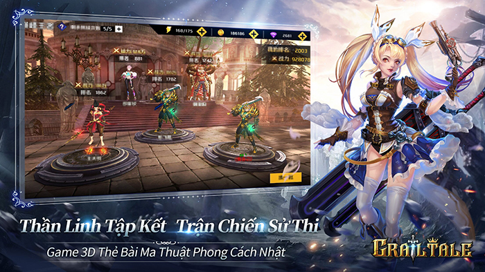 Grail Tale Game thẻ bài ma thuật 3D cực đẹp sắp ra mắt game thủ Việt 4_11