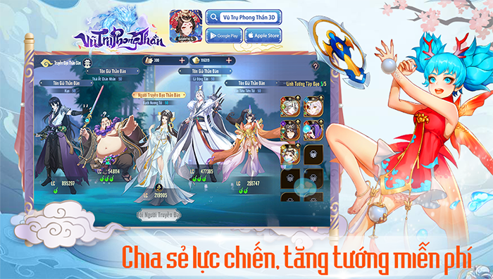 Vũ Trụ Phong Thần 3D tựa game di động thuộc thể loại nhập vai đấu tướng Bai_02-5