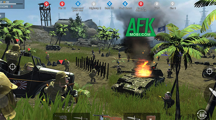 Hỗn chiến cùng tựa game bắn súng FPS Pacifix War Iwo Jima: WW2 0