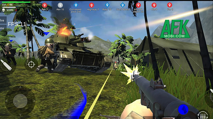 Hỗn chiến cùng tựa game bắn súng FPS Pacifix War Iwo Jima: WW2 4