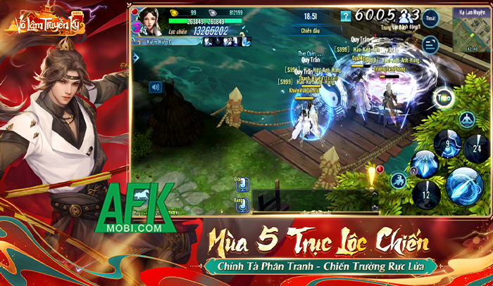 Võ Lâm Truyền Kỳ Mobile tiếp tục giữ chân người chơi bằng phiên bản lớn Thiên Chấn Giang Hồ 2