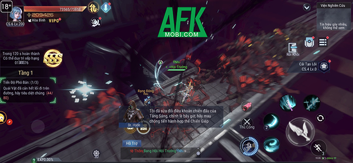 Tân Giới Viễn Tưởng – DzoGame hé lộ loạt screenshot Việt Hóa Afkmobi-cyber-06