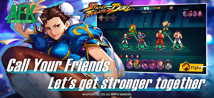 Street Fighter: Duel siêu phẩm thẻ tướng dựa trên game đối kháng huyền thoại bất ngờ mở đăng ký trước 1