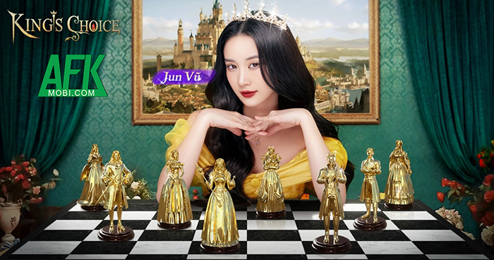 Hot girl Jun Vũ đồng hành cùng game thủ xây dựng cuộc sống hoàng gia trong King's Choice - Gamota 0