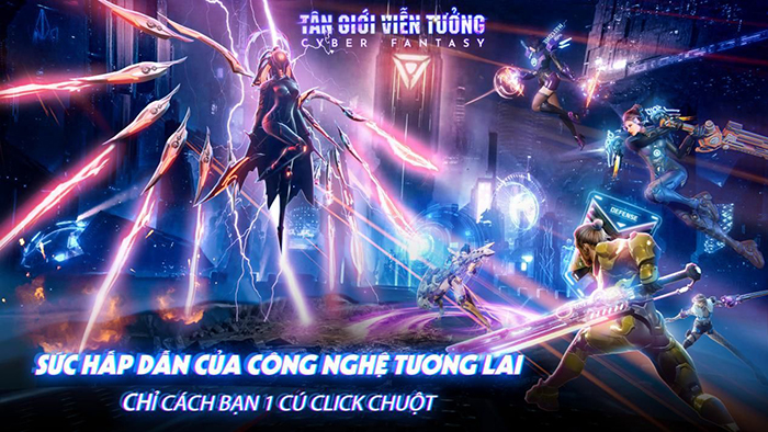Trải nghiệm phiên bản Cyber Fantasy đầu tiên ra mắt trên toàn cầu - Độc quyền dành riêng cho game thủ Việt! 1