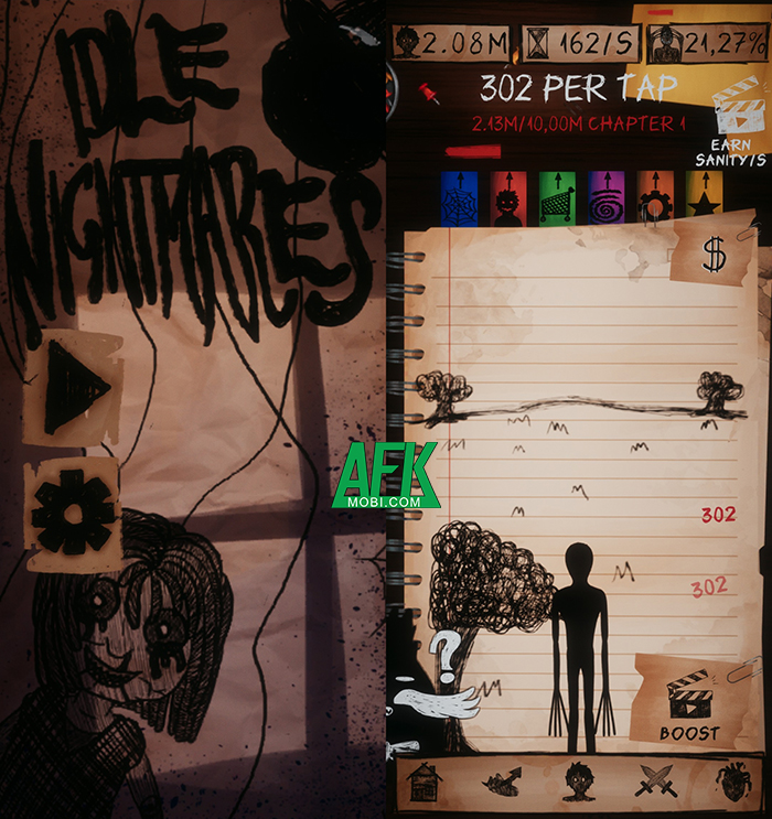 idle - Idle Nightmares đưa game thủ khám phá thế giới ác mộng đáng sợ và kỳ bí Afkmobi-idlenightmares-1
