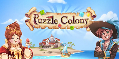 Puzzle Colony game giải đố phong cách cướp biển đầy vui nhộn