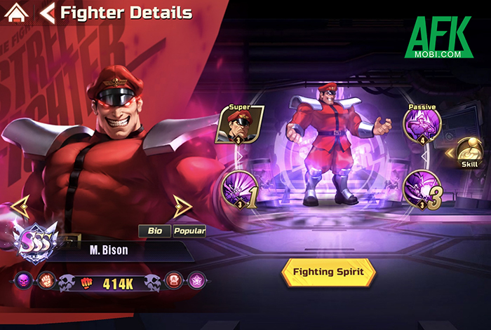 Street Fighter: Duel xuất sắc đem chất đối kháng vào thể loại idle thẻ tướng Afkmobi-sf-02