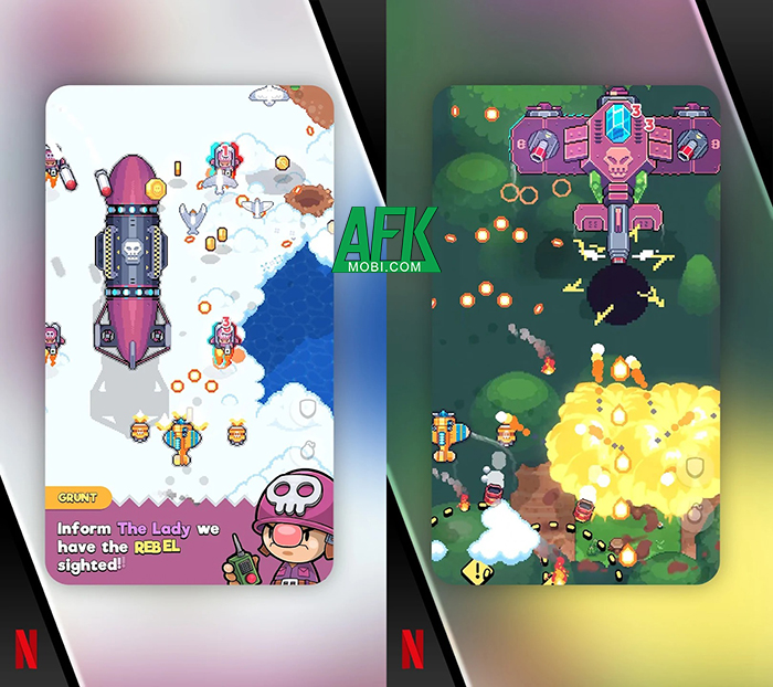 Skies of Chaos tựa game shoot em-up với đồ họa pixel Afkmobi-skiesofchaos-2