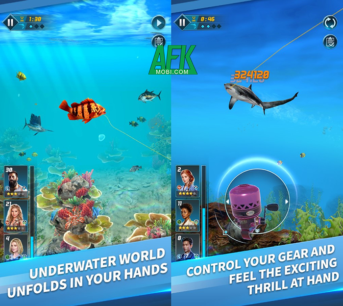 Ace Fishing: Crew Game Câu Cá Đồ Họa 3D Chân Thực Sống Động