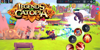 Legends of Catopia game hành động PvP cho bạn nhập vai “hoàng thượng” tẩn nhau