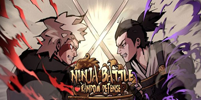 Tham gia vào đại chiến nhẫn giả trong game chiến thuật Ninja Battle: Random Defense