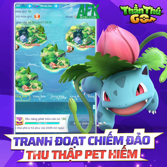 Thần Thú GO game Pokémon đấu Pet rảnh tay màn hình dọc cập bến Việt Nam 4
