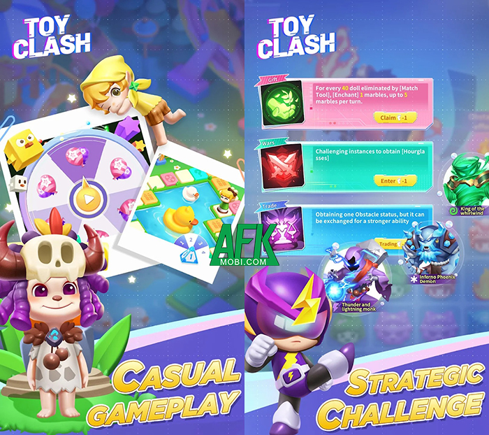 Khám phá thế giới đồ chơi rực rỡ màu sắc trong game nhập vai xếp hình ToyClash 3